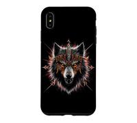 Carcasa para iPhone XS MAX Viking Valhalla Celtic Fenrir Wolf Odin Rune Mitología nórdica