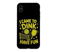 Carcasa para iPhone XS MAX Vine A Dink Y Me Divierto Pickleball Paddle Sports