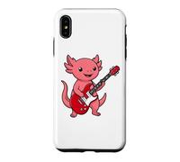Carcasa para iPhone XS MAX Vintage Axolotl Punk Music Playing Guitar