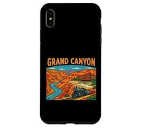 Carcasa para iPhone XS MAX Vintage Grand Canyon Arizona Travel Souvenir Turista Regalo