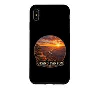 Carcasa para iPhone XS MAX Vintage Grand y Canyon Sunset Road en diseño de Viaje
