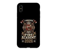 Carcasa para iPhone XS MAX Vintage I Survived Fire Academy 2026 Firefighter