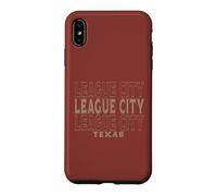 Carcasa para iPhone XS MAX Vintage League City Texas