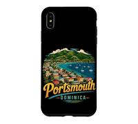 Carcasa para iPhone XS MAX Vintage Portsmouth Dominica - Recuerdo de Viaje