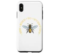 Carcasa para iPhone XS MAX Vintage Retro Save The Bees Honeybee Bee Kind to Everyone