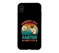 Carcasa para iPhone XS MAX Vintage World'S Best Farter I Mean Father Best Cat Dad Ever