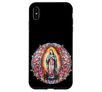 Carcasa para iPhone XS MAX Virgin Mary Lady of Guadalupe Colorful Christian Aesthetic
