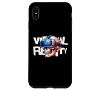 Carcasa para iPhone XS MAX Virtual Reality Skull VR Gamer Futuristic Art
