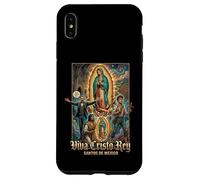 Carcasa para iPhone XS MAX Viva Cristo Rey Guadalupe Cristeros Católicos