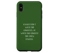 Carcasa para iPhone XS MAX Vivaldi no escribió 500 conciertos