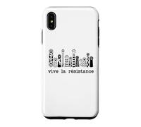 Carcasa para iPhone XS MAX Vive La Resistance Protest Sign,Resist Cat Paw Womens Rights