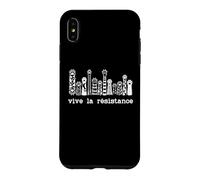Carcasa para iPhone XS MAX Vive La Resistance Protest Sign,Resist Cat Paw Womens Rights