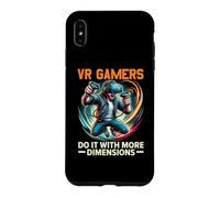 Carcasa para iPhone XS MAX VR Juegos Jugador De Videojuegos Jugador De Juegos De Realidad Virtual