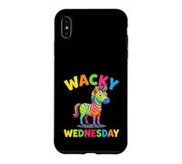Carcasa para iPhone XS MAX Wacky Wednesday Niños y Maestros | Mismatch Day Spirit Week