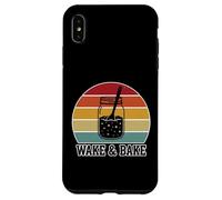 Carcasa para iPhone XS MAX Wake and Bake - Divertido diseño de panadería Retro para Hornear Masa Madre