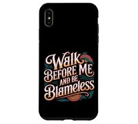Carcasa para iPhone XS MAX Walk Before Me and Be Blameless -