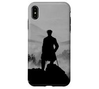 Carcasa para iPhone XS MAX Wanderer Above Sea of Fog Friedrich Arte Minimalizado
