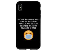 Carcasa para iPhone XS MAX Watch People Get Denied Service For Not Wearing A Mask Memes