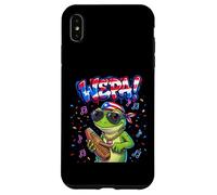 Carcasa para iPhone XS MAX Wepa Coqui Frog Puerto Rico Flag Güiro Music