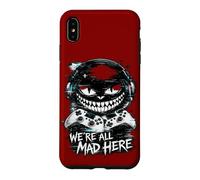 Carcasa para iPhone XS MAX We're All Mad Here Dual Controller Glitch Gamer Smile