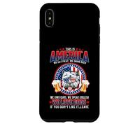 Carcasa para iPhone XS MAX Westie Dog This America We Love Dogs Patriotic 4th of July