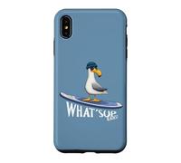 Carcasa para iPhone XS MAX What Sup Beaches Gaviota de Stand Up Paddle Casual