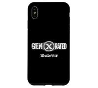 Carcasa para iPhone XS MAX Whatever Generation Funny Slang Cultura Pop Vintage Sarcasmo