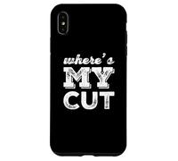 Carcasa para iPhone XS MAX Where Is My Cut I Love Money Muéstrame El Dinero Meme Divertido