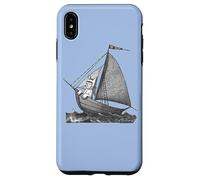 Carcasa para iPhone XS MAX Where The Wild Things Are Sailing on a Boat