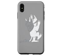 Carcasa para iPhone XS MAX Where The Wild Things Are Three Horned Monster