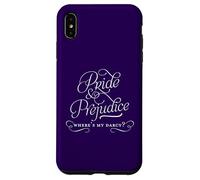 Carcasa para iPhone XS MAX Where's My Darcy? Jane Austen/Orgullo y prejuicio