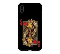 Carcasa para iPhone XS MAX Whimsical Queen Bee - Juego de Cartas con corazón