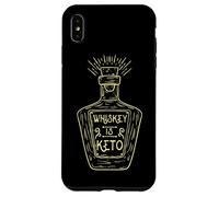 Carcasa para iPhone XS MAX Whisky es Dieta metabólica Baja en carbohidratos para Bajar de Peso