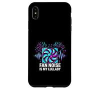 Carcasa para iPhone XS MAX White Noise Lover Fan Noise Is My Lullaby