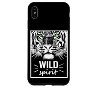 Carcasa para iPhone XS MAX Wild Spirit Tiger Quotes Summer Illustration Graphic Design