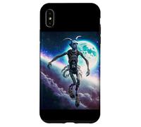 Carcasa para iPhone XS MAX Wild Wendigo Skinwalker in Space Illustration Graphic Design