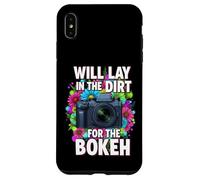 Carcasa para iPhone XS MAX Will Lay In Dirt For The Bokeh Photographer Camera