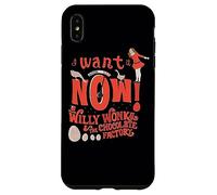 Carcasa para iPhone XS MAX Willy Wonka and The Chocolate Factory I Want It Now