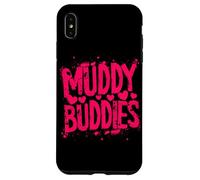 Carcasa para iPhone XS MAX Woman'S Buddies Muddy Mud Run Mudding Running Girls Team ATV