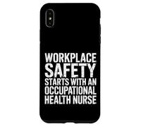 Carcasa para iPhone XS MAX Workplace Safety Starts with Health Nurse -
