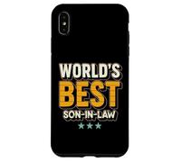 Carcasa para iPhone XS MAX World’s Best Son-in-Law Ever Retro Grunge Reunion Outfit