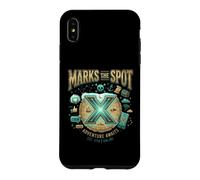 Carcasa para iPhone XS MAX X Marks The Spot Adventure Espera Tesoro Digital náutico