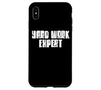 Carcasa para iPhone XS MAX Yard Work Expert Grass Mowing Landscaper Lawn Caretaker