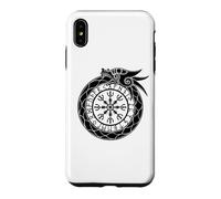 Carcasa para iPhone XS MAX Yelmo nórdico de Ouroboros del asombro