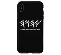 Carcasa para iPhone XS MAX YHWH Símbolo Hebreo más Antiguo Que el lenguaje Israel Diseño