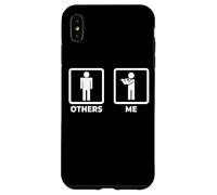 Carcasa para iPhone XS MAX Yo como flautista Flauta Músico Instrumento de Viento Madera