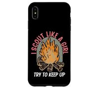 Carcasa para iPhone XS MAX Yo Scout como Una Chica Trato De Mantener Al Líder De La Tropa Scout