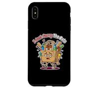 Carcasa para iPhone XS MAX Yo Solo llevo los Bates, béisbol, mamá