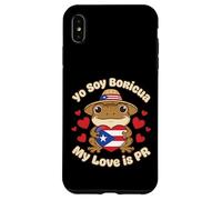 Carcasa para iPhone XS MAX Yo Soy Boricua Mi Amor es PR Rana Coquí Puerto Rico