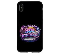 Carcasa para iPhone XS MAX Yo también Soy Adicto al Synthpop de los 80